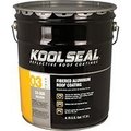 Kool Seal KOOL SEAL KS0024300-20 Aluminum Roof Coating, Liquid, Silver, 1 gal Pail KS0024300-20